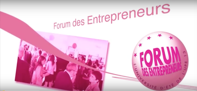 UPE 13 - Couverture événement Forum des Entrepreneurs 2007
